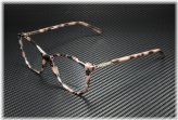Spotted Brown Havana Demo Lens Eyeglasses