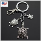 Sea Turtle Trio Keychain