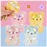 Glitter Bear Squishy Sensory Set