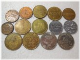 Assorted Vintage Car Wash Tokens with Unique Names