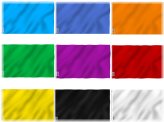 Anley Solid Color Polyester Flag Collection