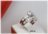 Timeless Elegance Sterling Silver Ring Set