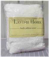 Cozy Sherpa Zippered Body Pillow Cover