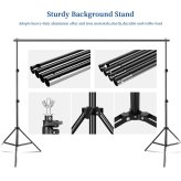 VersaFrame 10Ft Adjustable Photography Backdrop Stand