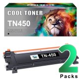 DualPrint TN450 High Yield Toner Duo for Brother Printers