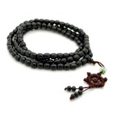 Black Wood Meditation Beads