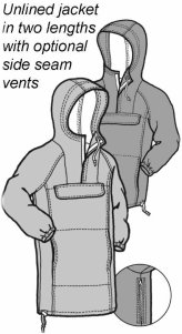 Coast Range Anorak Jacket Sewing Pattern