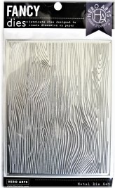 Woodgrain Fancy Metal Die Set
