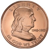 Franklin Legacy Copper Round