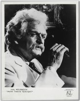 Vintage Hal Holbrook Theater Promo Photograph