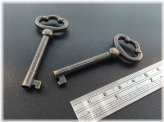 Antique Finish Grandfather Clock Door Key Set