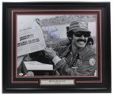 Racing Legends: Richard Petty Autographed Framed Nascar Newspaper Photo