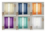 Whispering Breeze Sheer Window Panels