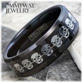 Shadow Skull Carbon Ring