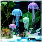 Glowing Jellyfish Ornament Set