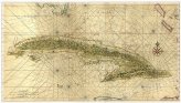 Cuba 1639 Historical Maritime Map - 14x24