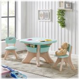 Artistic Adventure Table and Chair Set with Storage