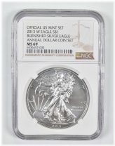 American Silver Eagle NGC - 2013-W Burnished Annual Set