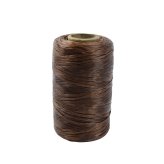 Brown Waxed Beading Thread