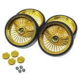 Golden Spoke Tire Set