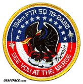 Fresno Fighter Squadron Patch - Authentic USAF Memorabilia