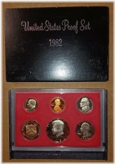 1982 Complete Clad US Proof Coin Set