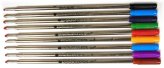 Monteverde Assorted Pack Ballpoint Pen Refills, Medium, 9 Pack