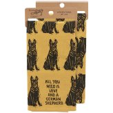 German Shepherd Love Kitchen Towel