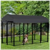 Roofed Outdoor Dog Run