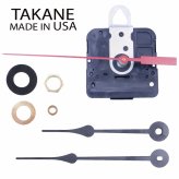 American-Made Quartz Clock Movement Kit with Hands