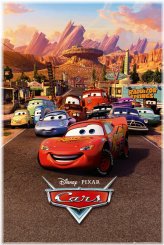 Pixar's Colorful Ride Poster