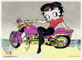 Harley Ride with Betty Boop