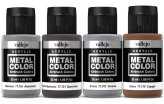 Metallic Lustre Acrylic Paints