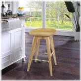 Bali Swivel Hardwood Stool