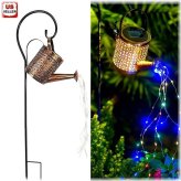 Sunlit Watering Can Outdoor Lamp for Garden and Yard Decoration