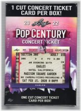 2022 Leaf Pop Century Concert Ticket Factory Sealed Blaster Box