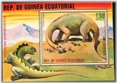 Equatorial Guinea Dinosaur Stamp Set