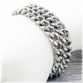 Cuban Link Steel Bracelet