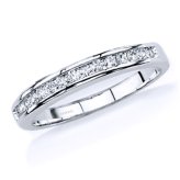 Sparkling Silver Celebration Bands