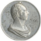 1832 Henry Clay Togated Bust Political Campaign Medal - HC 1832-1