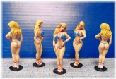 Sultry Bikini Babe for Diorama Scene - 1:24 Scale