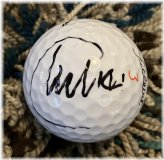 Genuine LPGA Golfer Autographed Titleist Women's Golf Ball