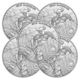 Eric Bloodaxe 1 oz Silver Rounds Set