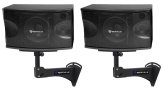 Rockville Pro Speakers with Wall Brackets