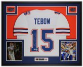 Gators Great: Tim Tebow Autographed Jersey Display