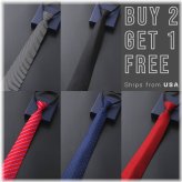 Zipper Knot Men's Necktie - Sleek and Versatile