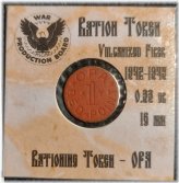 Ration Points Token Set