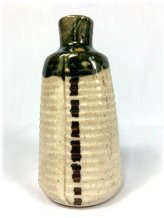 Oribe Tokkuri Bentwood Sake Bottle