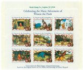 St. Vincent Winnie the Pooh Stamp Sheet