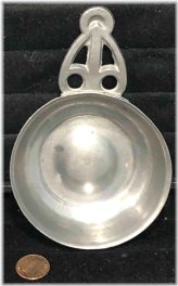 Pewter Cut-Out Porringer from the 1800s